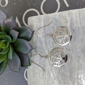 Sterling silver tree 🌳 earrings